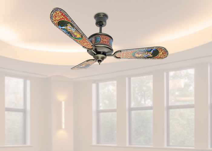Monarch Handpainted Ceiling fan