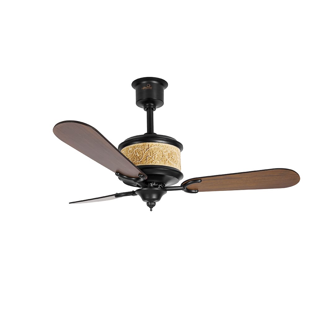 Handcrafted Signature Monarch Camel Bone Fan collection