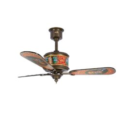 Monarch Mysore Kalam Art Fan - Handcrafted signature collection