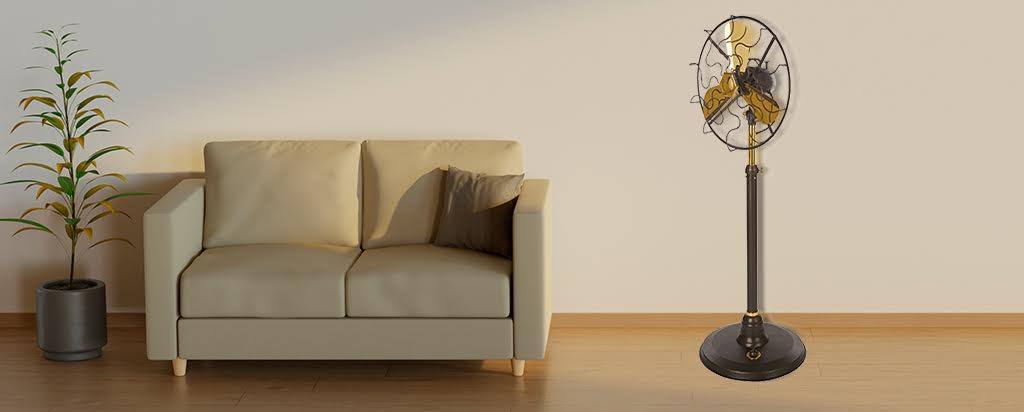 A Pillar of Antique Craftsmanship in India’s Vintage Fan Market!