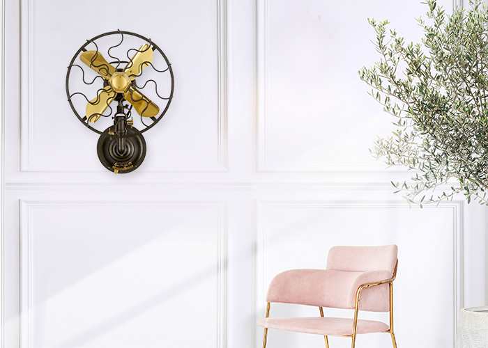 Antique Wall Fan