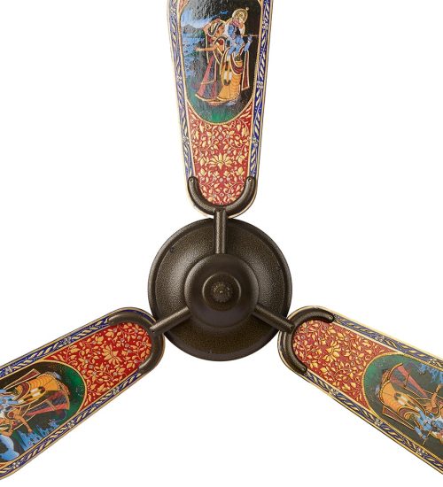 Monarch Mysore Kalam Art Fan - Handcrafted signature collection