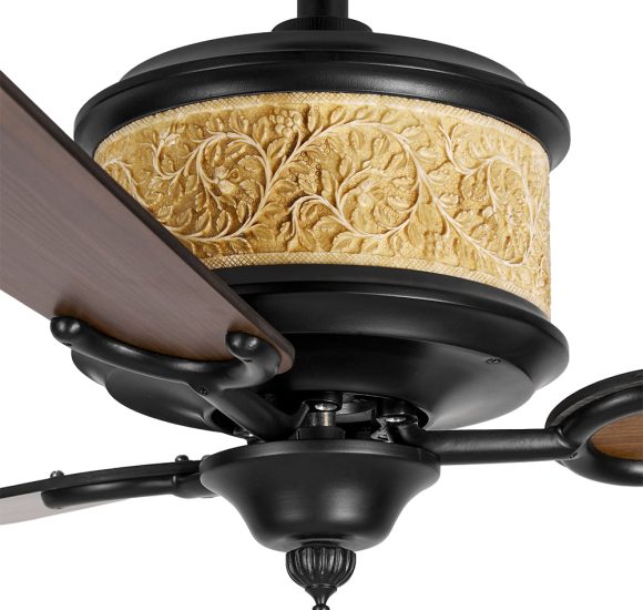 Handcrafted Signature Monarch Camel Bone Fan collection