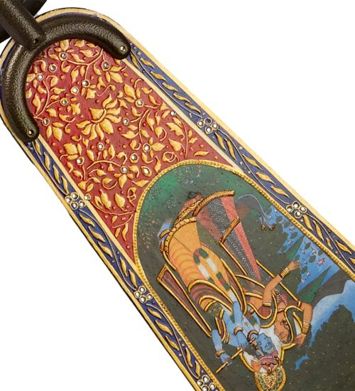 Monarch Mysore Kalam Art Fan - Handcrafted signature collection