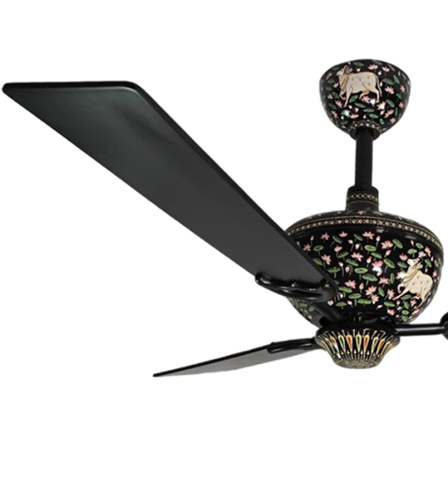 Handcrafted Signature Fans Collection-Pichwai Ceiling Fan