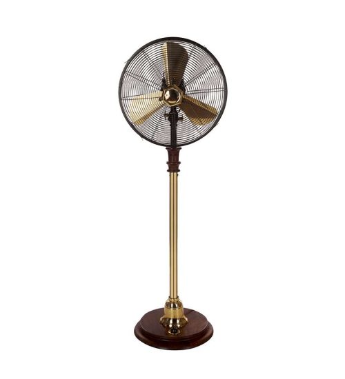 Pedestal Wooden Fan