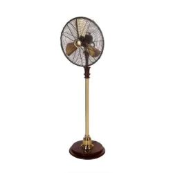 Pedestal Wooden Fan