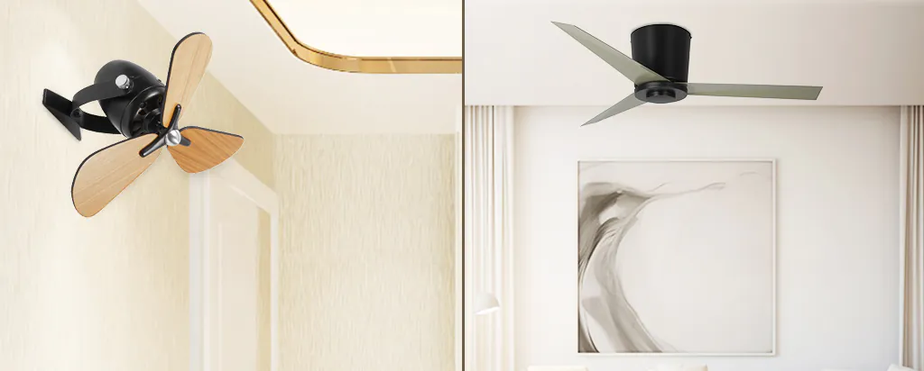 Difference Between A Ceiling Fan and A Wall Fan?