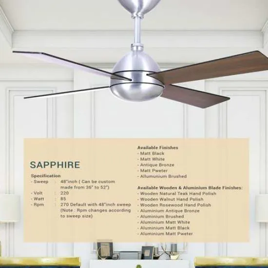 Sapphire Ceiling fan