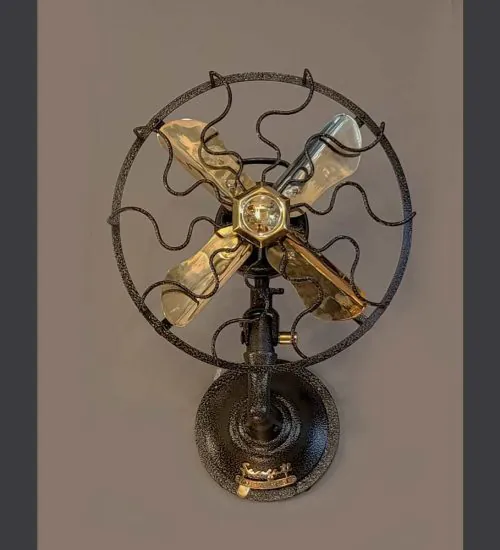 Antique Wall Fan