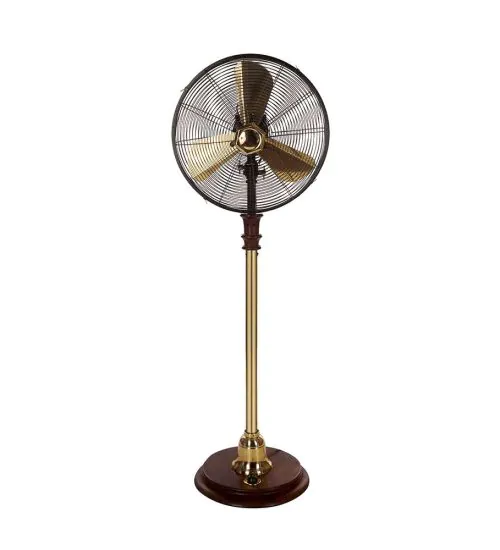 Pedestal Wooden Fan